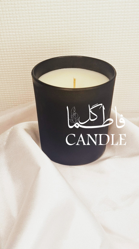 شمع لیوانی مشکی(معطر)